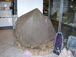 Der Bergkristall noch in Mainz stehend
