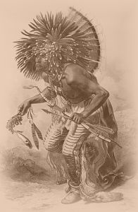 Mandankrieger [aus WIED, 1834]